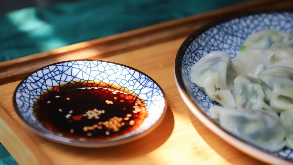 Ginger soy sauce.