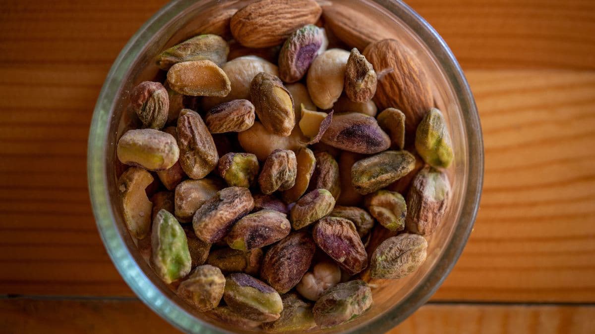 Assorted nuts for plant protein 