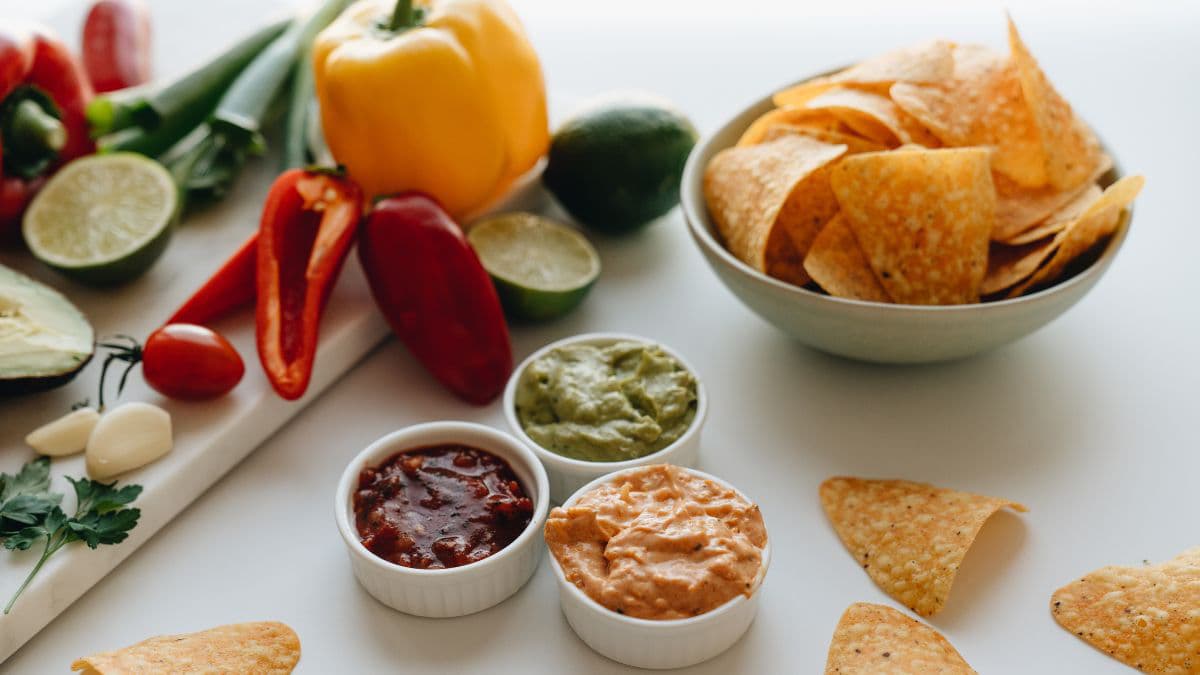 A Bowl of Tortilla chips 