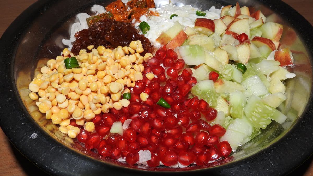 Dahi poha ingredients
