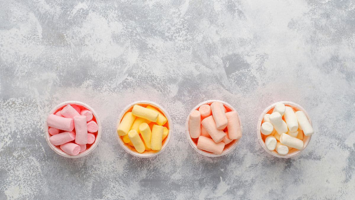 Mini marshmallows create gooey chocolate chip cookie bites