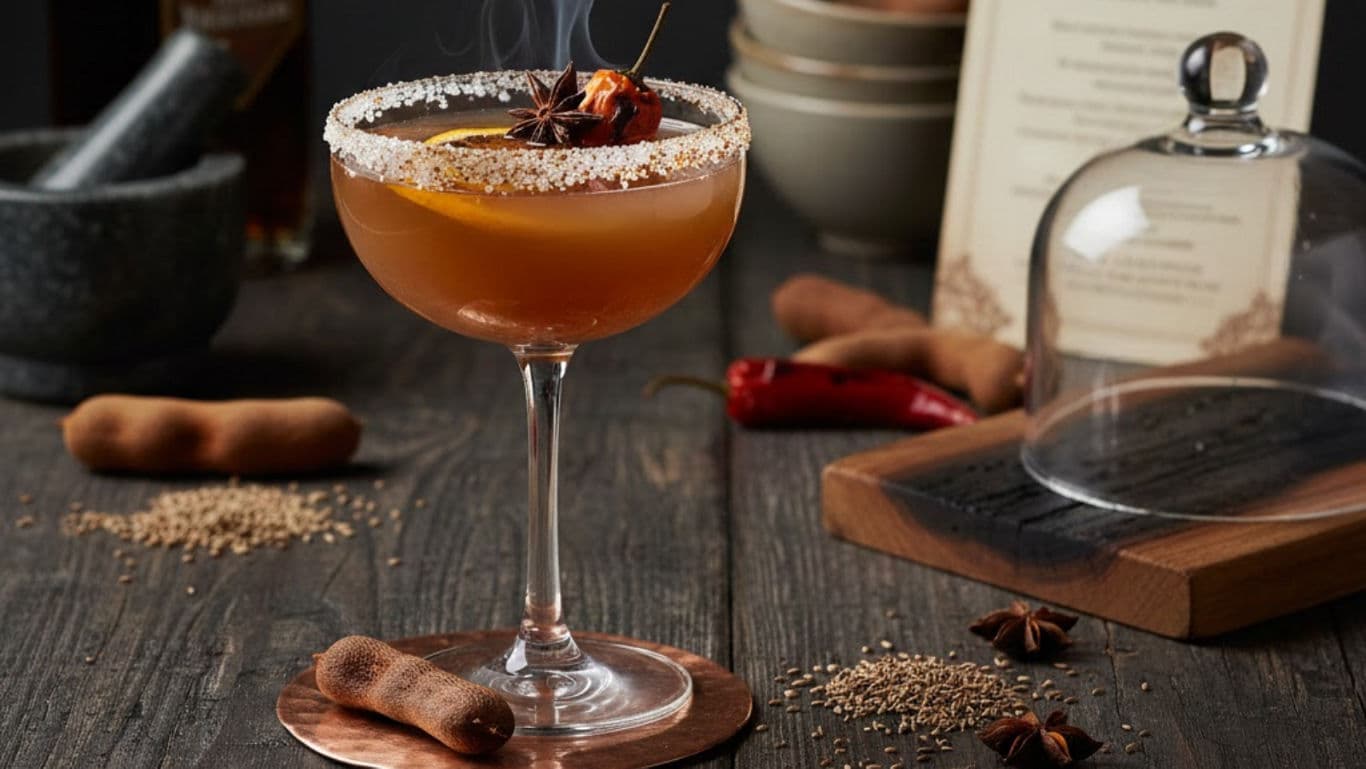 Smoked Tamarind & Cumin Margarita 