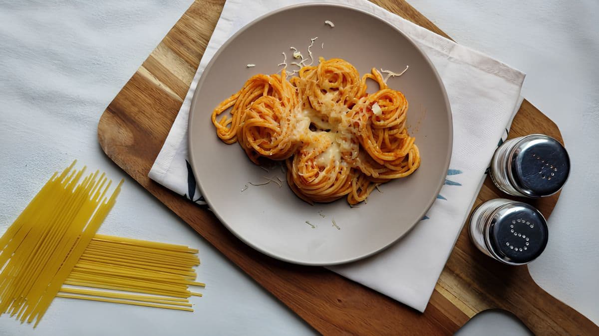 Raw Pasta shape and spaghetti recipe 
