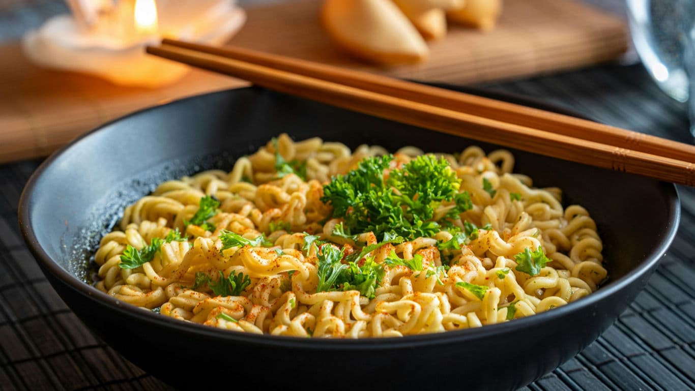 Soy Garlic Noodle
