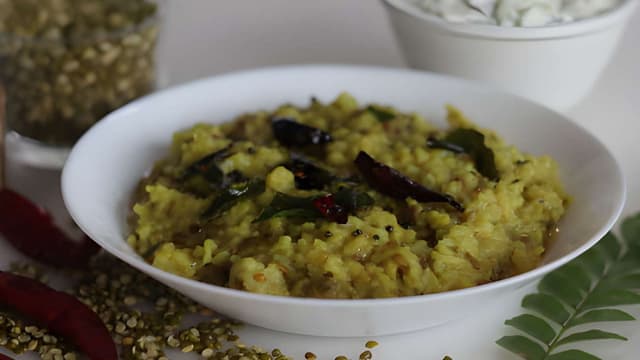 Sprouted Moong and Quinoa Khichdi - Web Banner