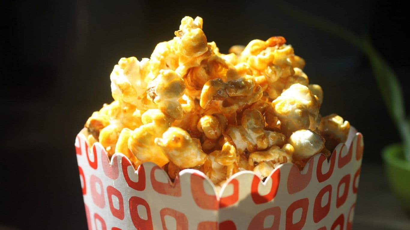 Bowl Of Flavoured Popcorn