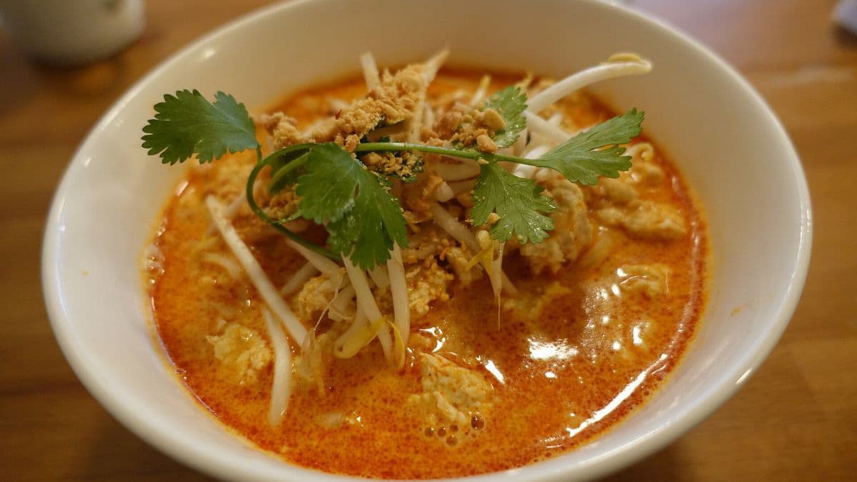 Thai Curry Noodle soup