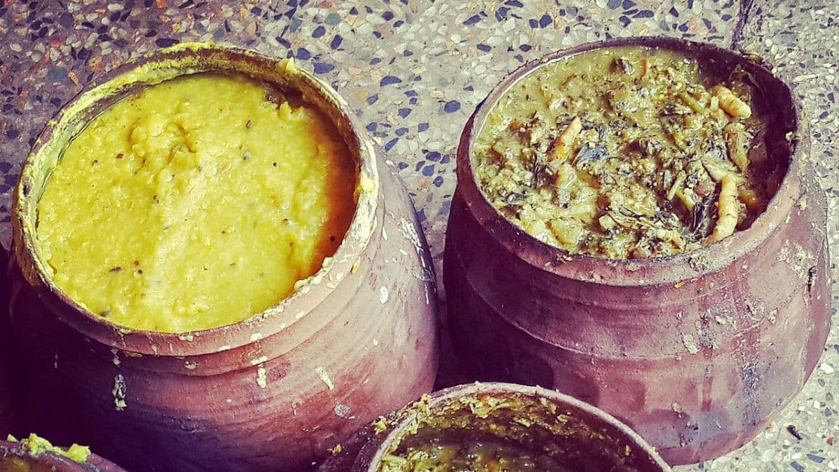Jagannath Puri Prasad on banana leaf