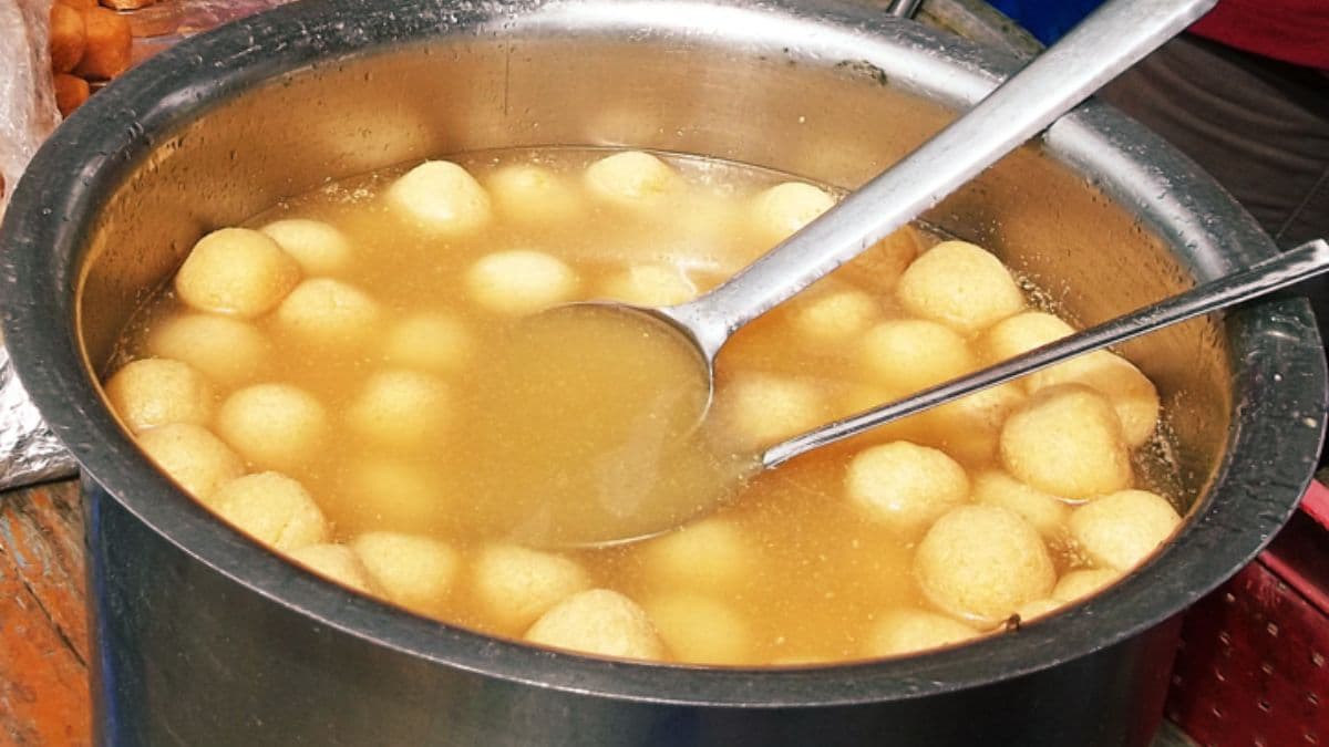 Rasagolla container
