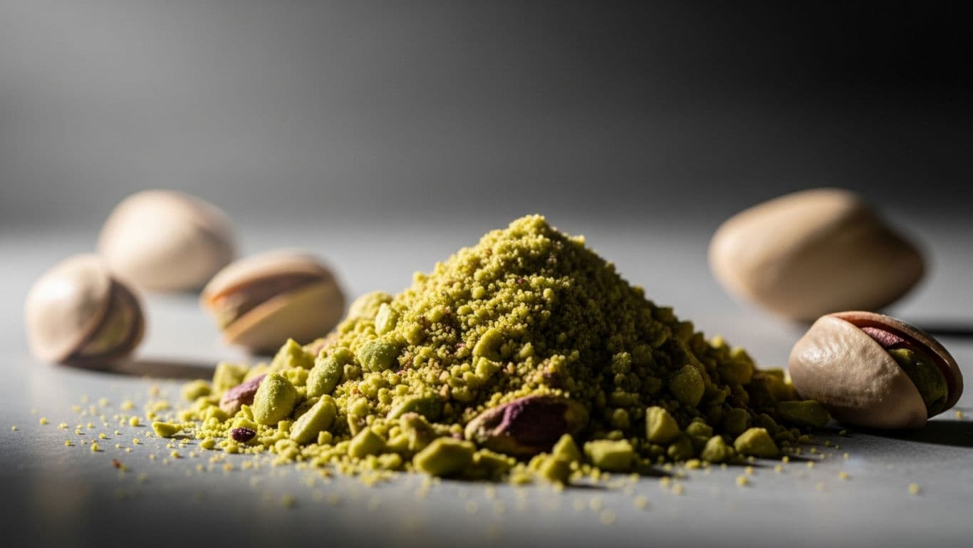 Pistachio-Crusted Lamb Leg