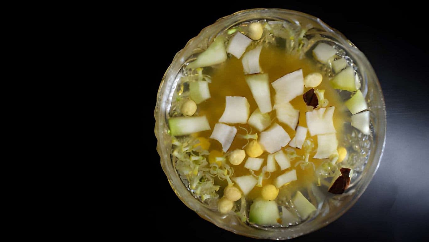 Ugadi pachadi bowl.