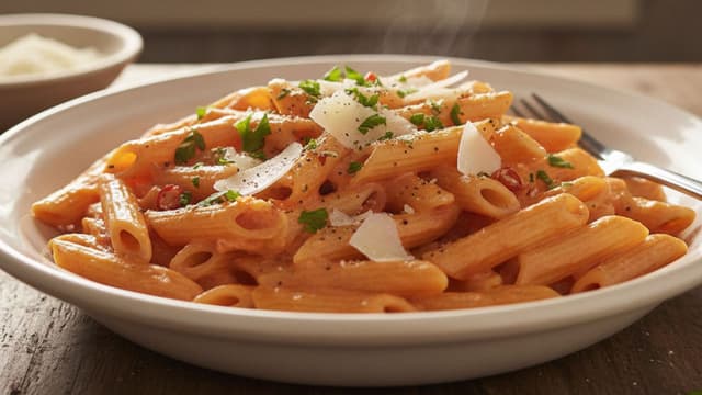 vodka-pasta-recipe-creamy-italian-penne-with-tomato-cream-thumbnail