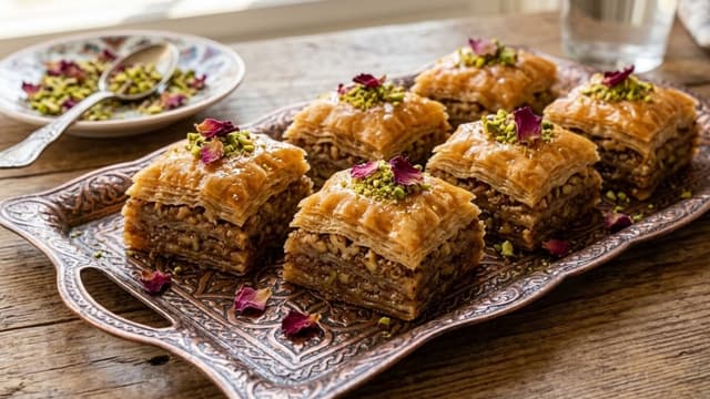 Crisp Walnut Baklava