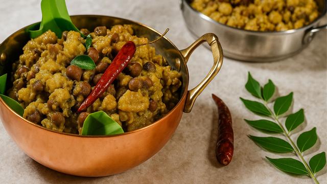 Black Chickpea & Yam Coconut Curry