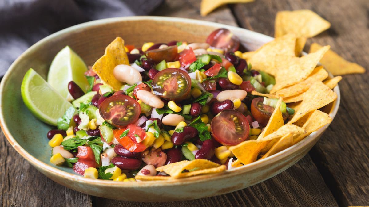 Cowboy Caviar in a wide bowl