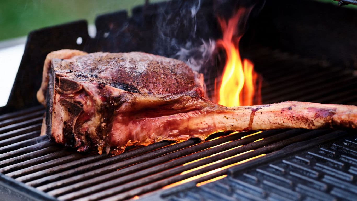 Searing meat - banner image