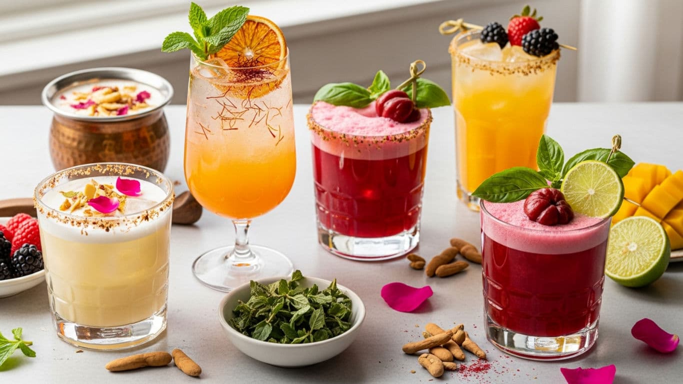 Zero-Proof Festive Drinks