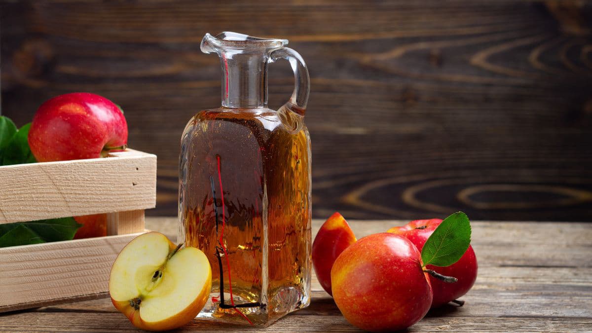 bottle of vinegar