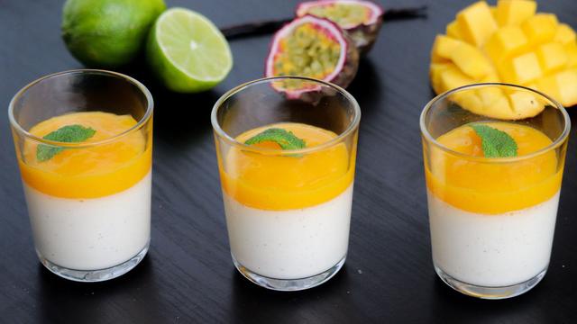 Mango Panna Cotta Recipe