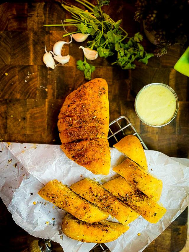 Italian Rosemary Garlic Focaccia Bread