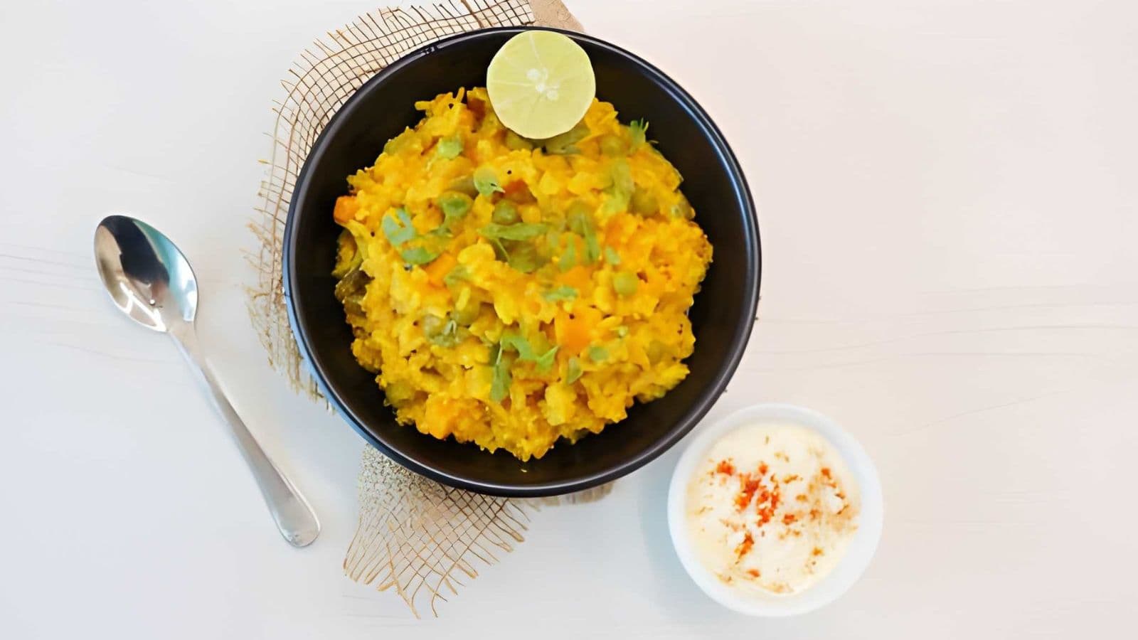 Khichdi in a bowl